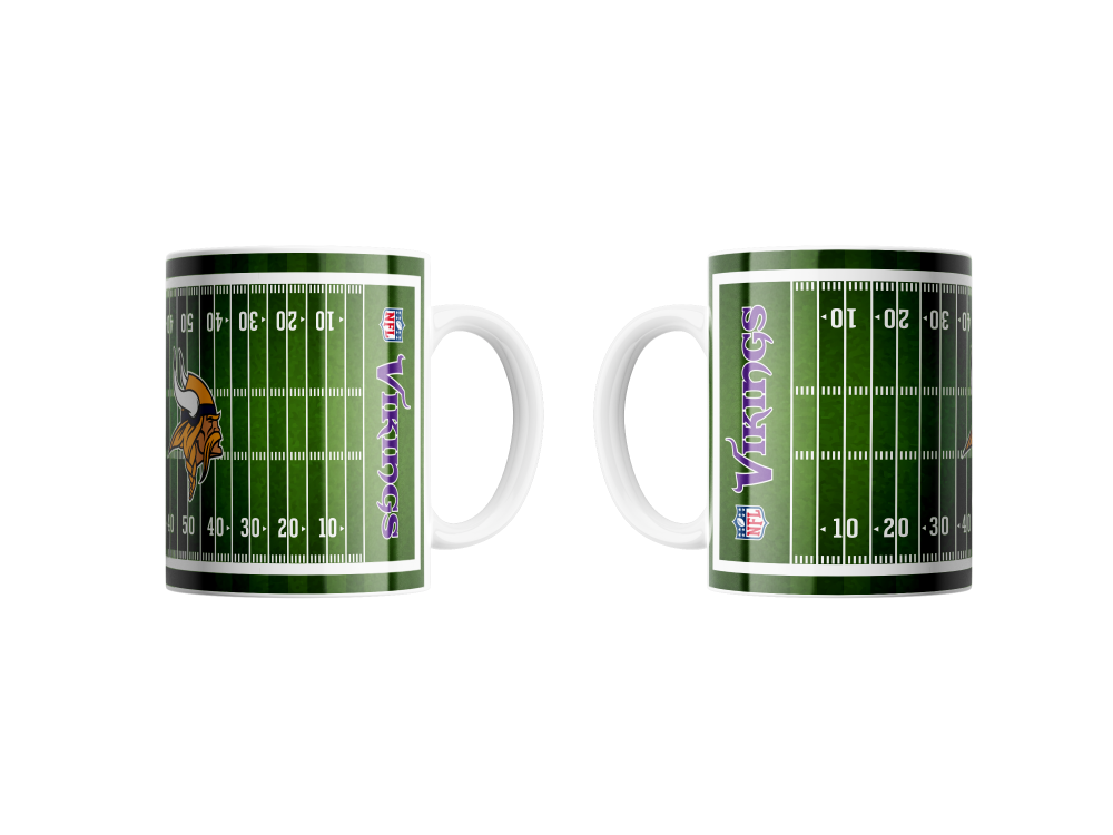 Minnesota Vikings Jumbo-Tasse "Field" 450ml