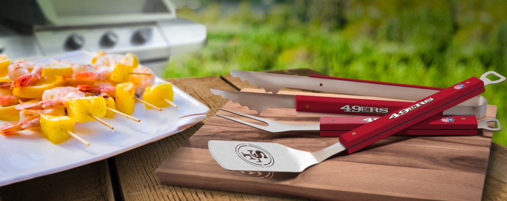 San Francisco 49ers Spirit Series 3-Piece BBQ Set