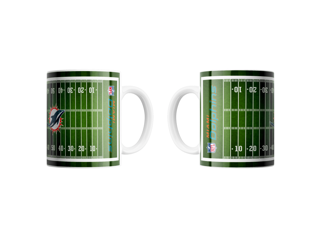 Miami Dolphins Jumbo-Tasse "Field" 450ml