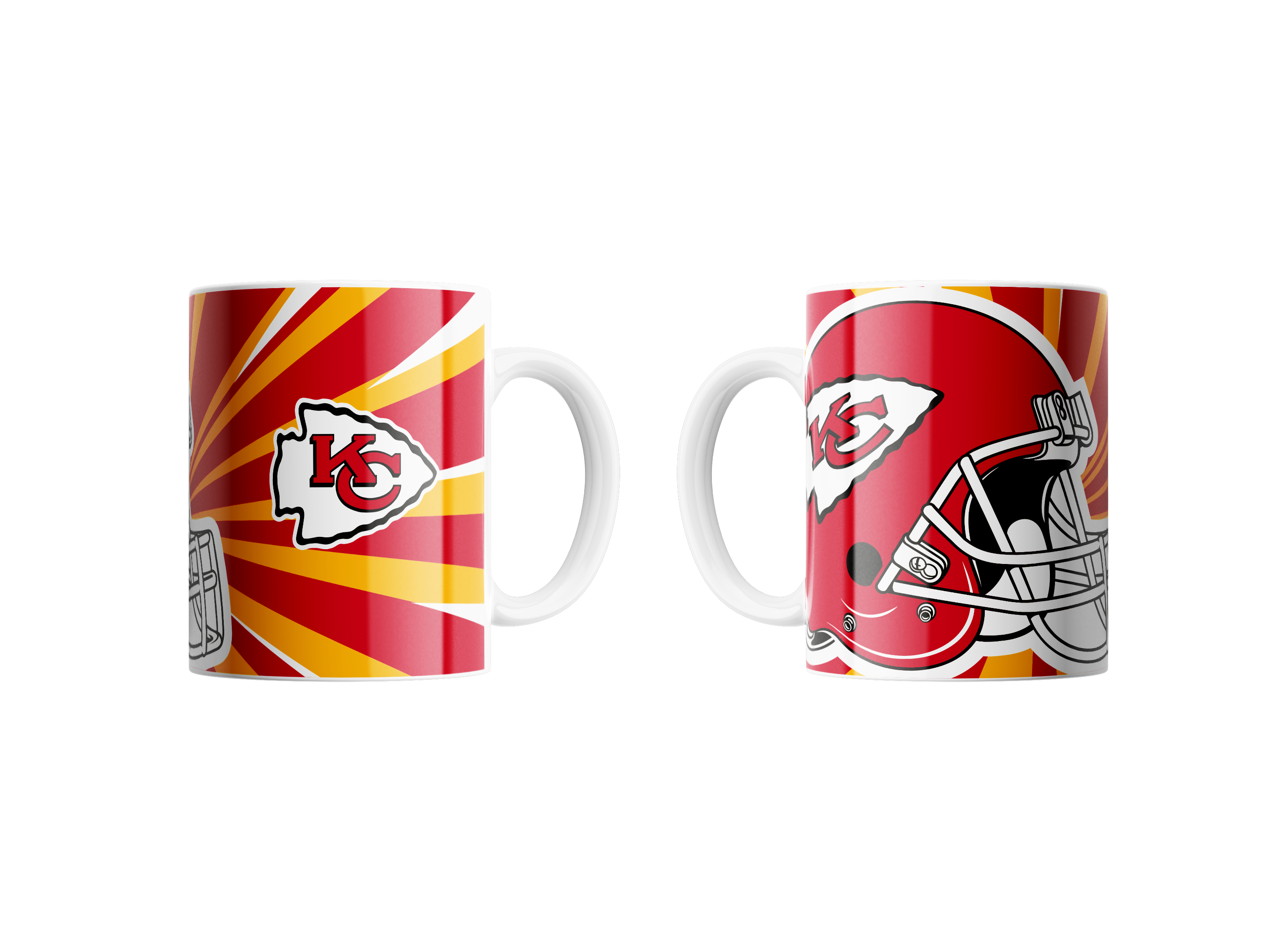 Kansas City Chiefs Jumbo-Tasse Helmet 450ml