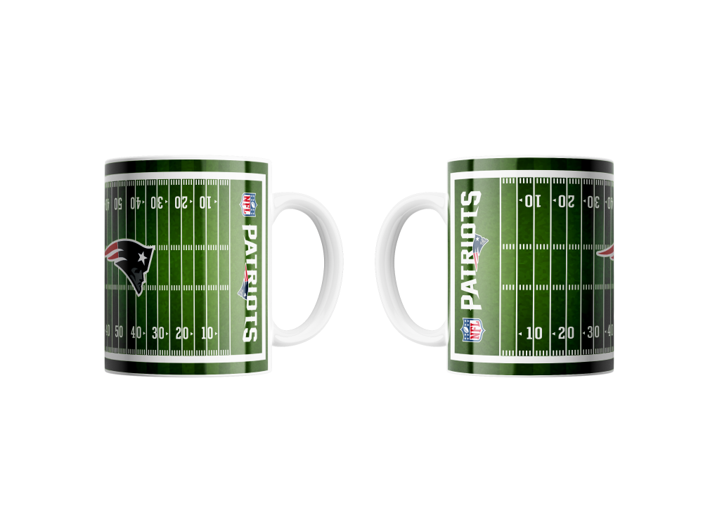 New England Patriots Jumbo-Tasse „Field“ 450ml