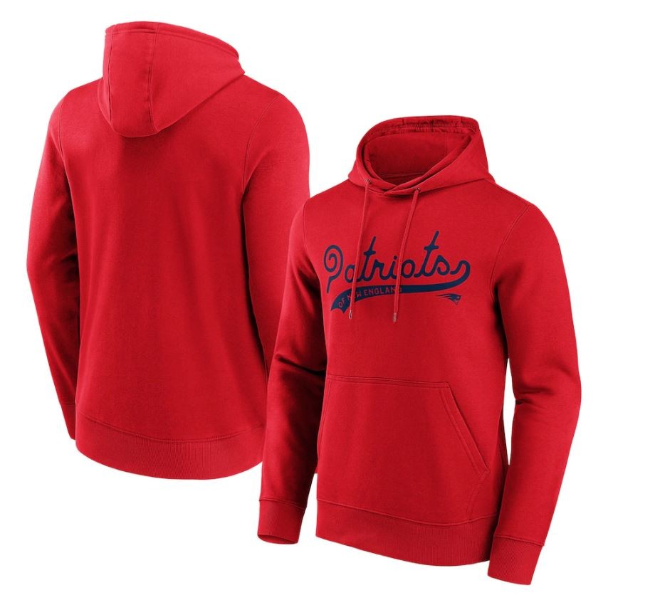 New England Patriots Retro Graphic Hoodie