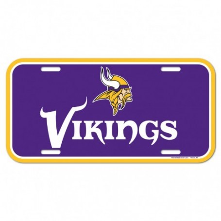 Minnesota Vikings Nummernschild