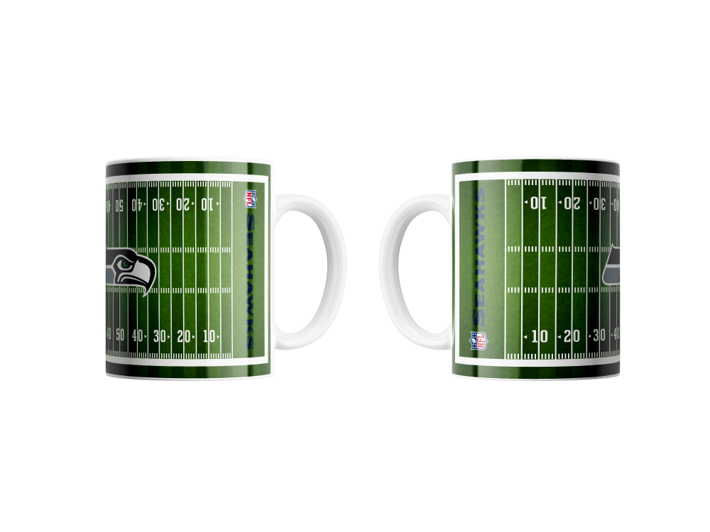 Seattle Seahawks  Jumbo-Tasse „Field“ 450ml